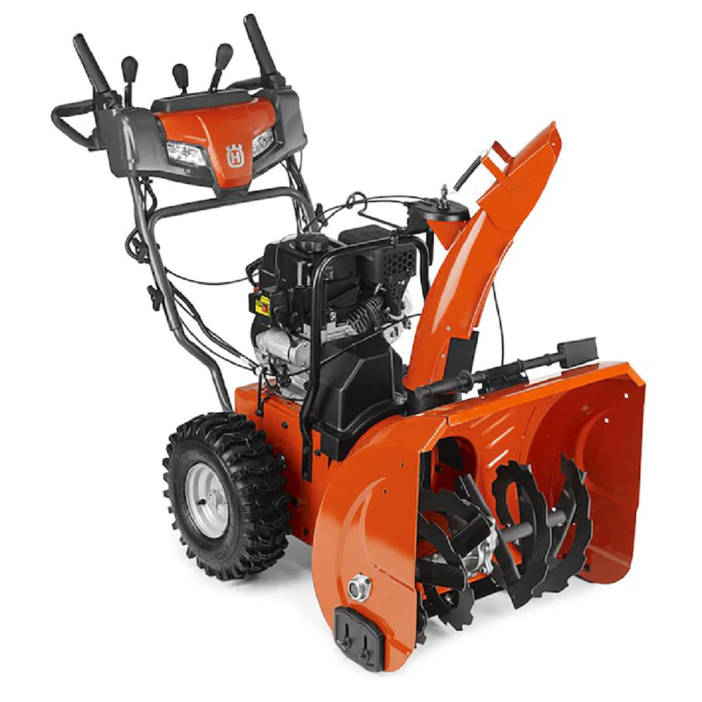 Husqvarna 961930096 208cc 2-Stage Electric Start Snow Thrower, 24-Inch