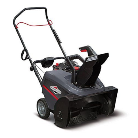 Briggs and Stratton 1696509 Single Stage Snow Thrower with 750 Snow Series 163cc E