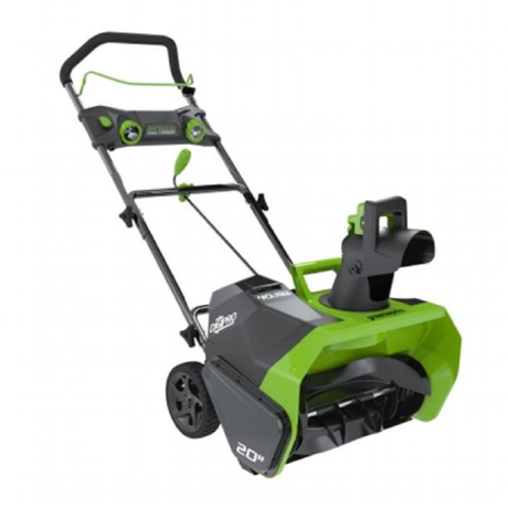 Greenworks 40v G-max Li-ion 20 In. Snow Thrower 26272