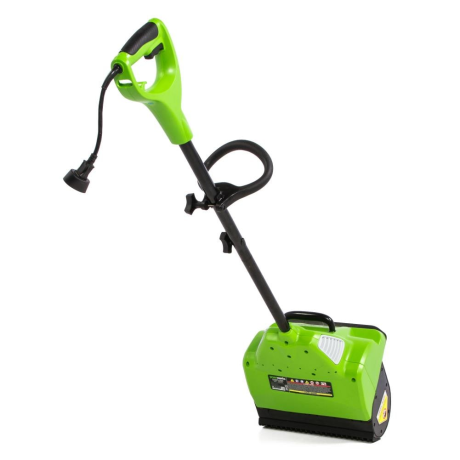 Greenworks Snow Blower Single-stage Corded Electric 8-amp Motor 12-inch Outdoor