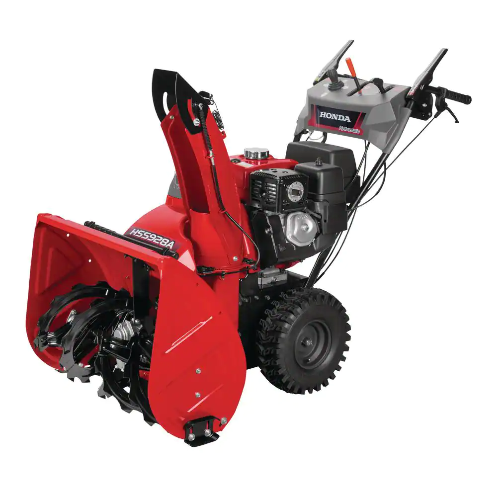 Honda HSS928ATD 28 inch 270cc Two-Stage Drive Snow Blower - 17.9 Use Hours Mint