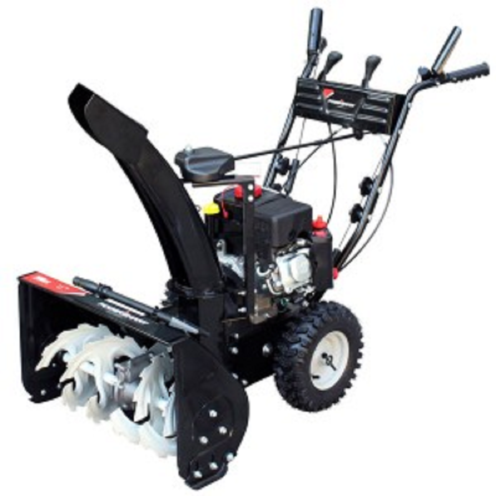 Power Smart DB7659A 22-inch 208cc LCT Gas Powered Compact 2-Stage Snow Thrower w