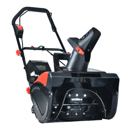 PowerSmart DB2401 18 in. Cordless Lithium-Ion 40-Volt Snow Blower