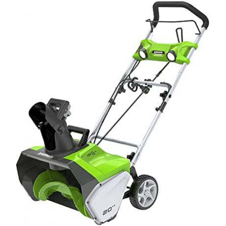 Greenworks 2600202 13 Amp 20 in. Electric Snow Blower w/ LED Headlights New