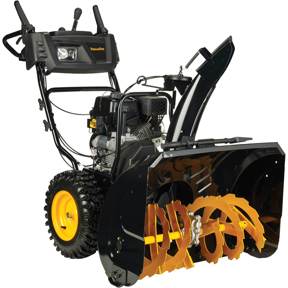 Poulan Pro 2 Stage Gas Snow Blower Electric Start Pr300 30 Inch Clearing 