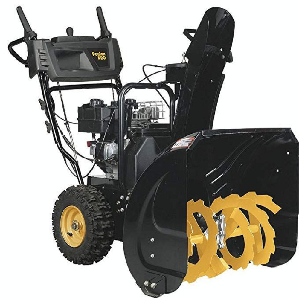 Poulan PRO PR241 - 24-Inch 208cc Two Stage Electric Start Snowthrower -961920092