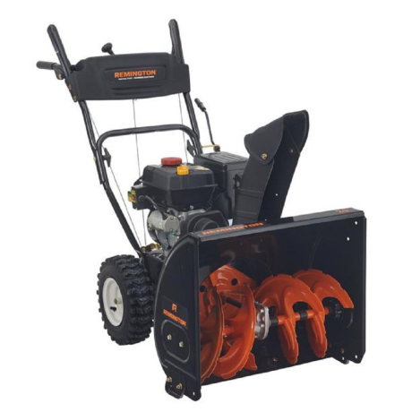 Remington 28 Two-Stage D-Track Snow Blower Black And Red