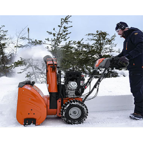 Husqvarna Gray 2-Stage Snow Blower Snow Cab