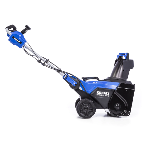 Kobalt 80v Max Brushless Cordless Snow Thrower Kit -