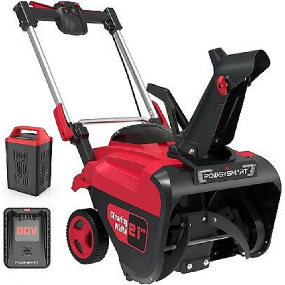 Power Smart DB7001-21 Single Stage Snow Thrower LCT Snow Engine 208cc OHV 4-cy