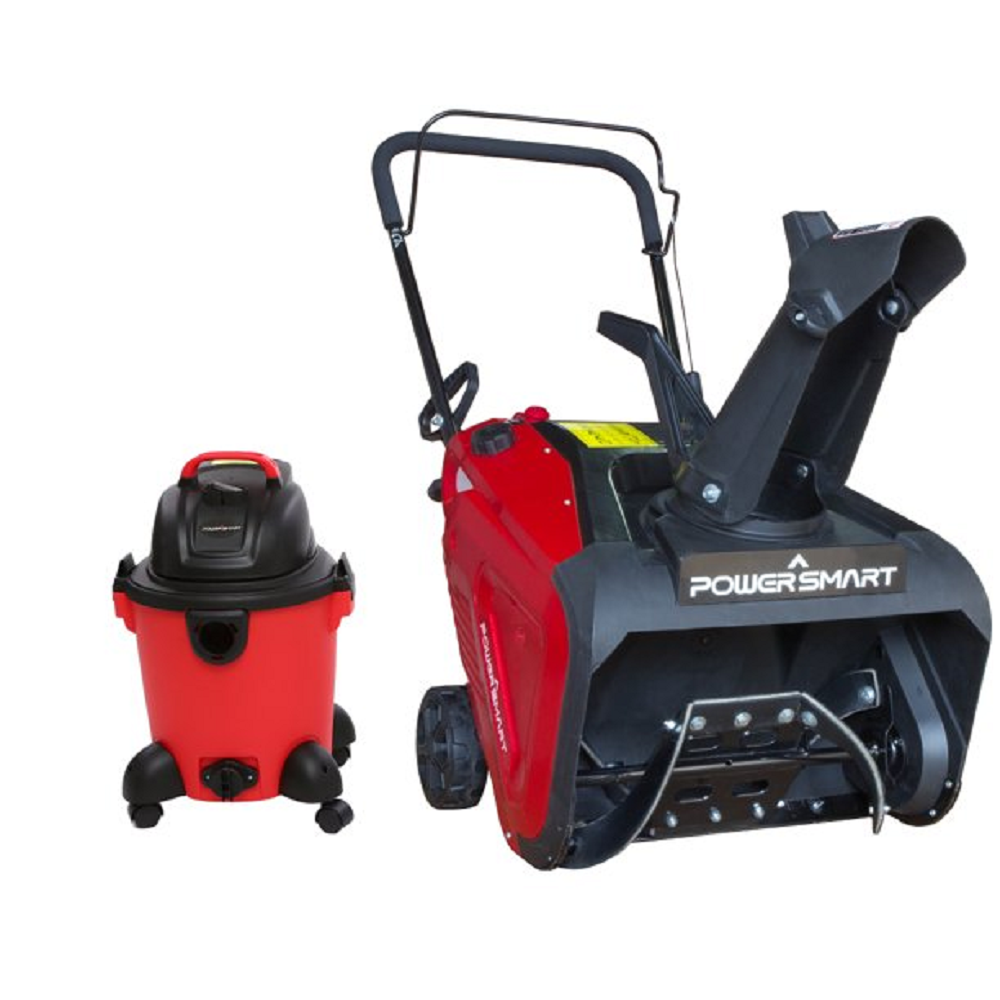 Power Smart  DB7005 Single Stage Gas Snow Thrower with Free PS260 (Wet and Dry Vacuum)