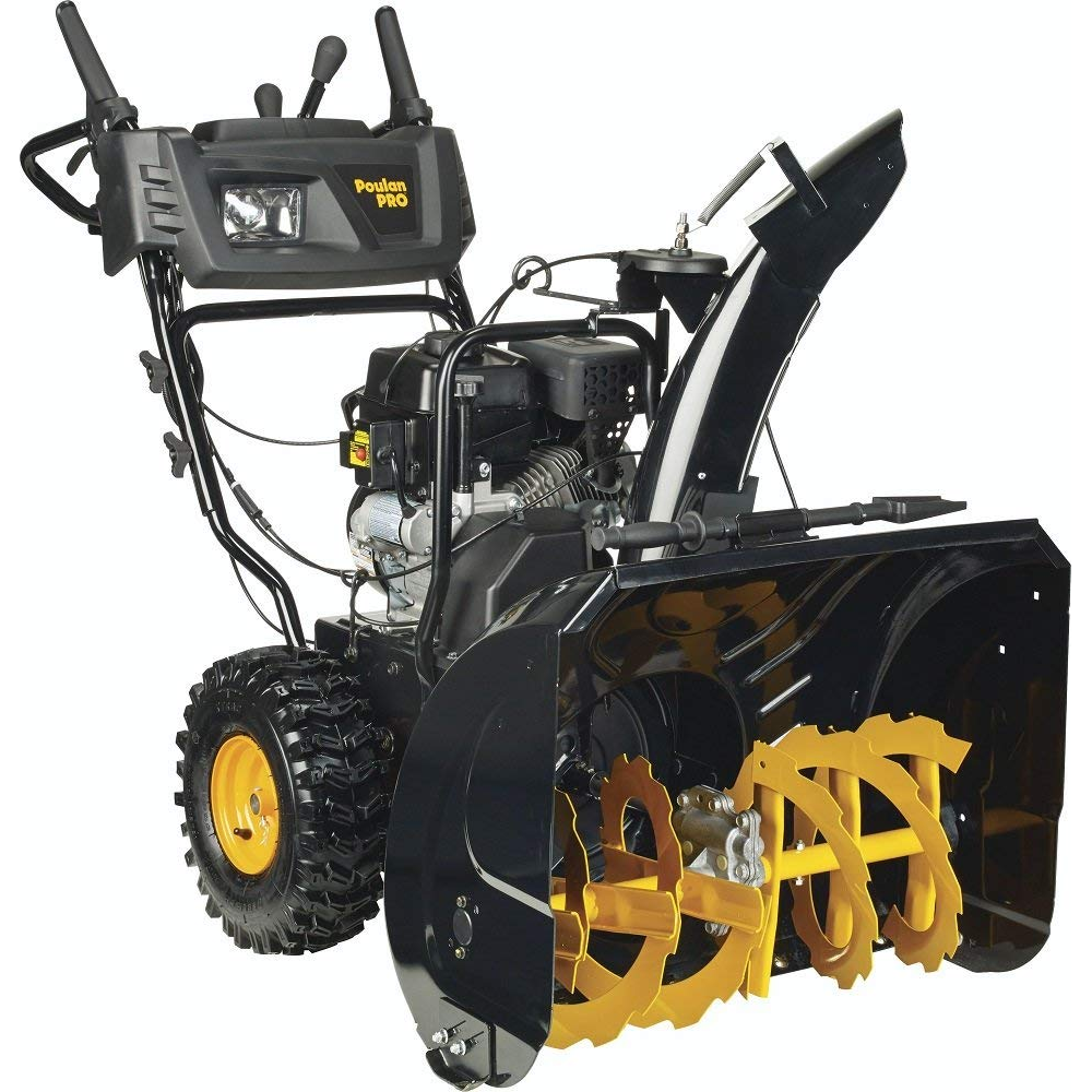 Poulan Pro 30  208cc 2-stage Electric Start Snow Thrower blower - Black