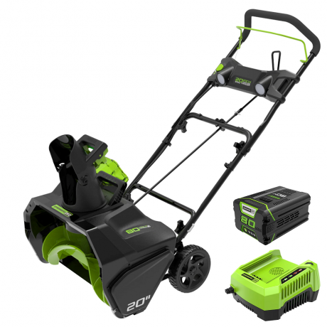 Greenworks Pro 80-Volt Max 20-in Cordless Electric Snow Blower