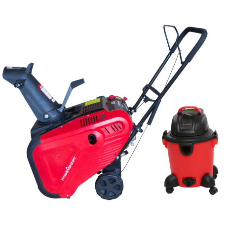 Power Smart  DB7005 Single Stage Gas Snow Thrower with Free PS260 (Wet and Dry Vacuum)