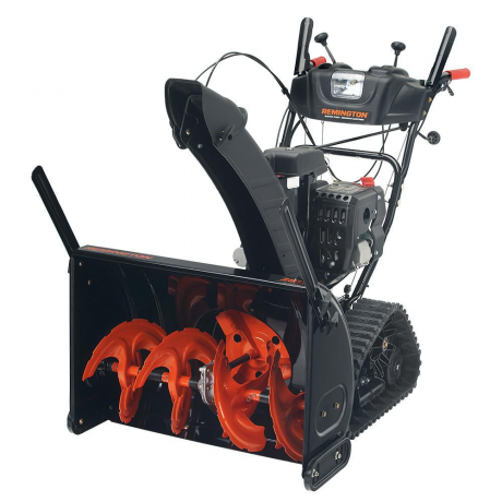 Remington 28 Two-Stage D-Track Snow Blower Black And Red