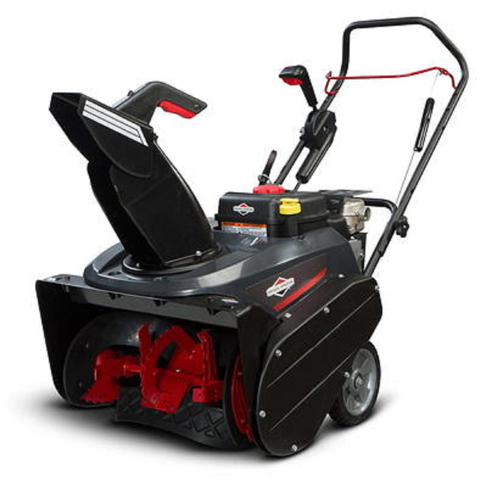 Briggs and Stratton 1696509 Single Stage Snow Thrower with 750 Snow Series 163cc E